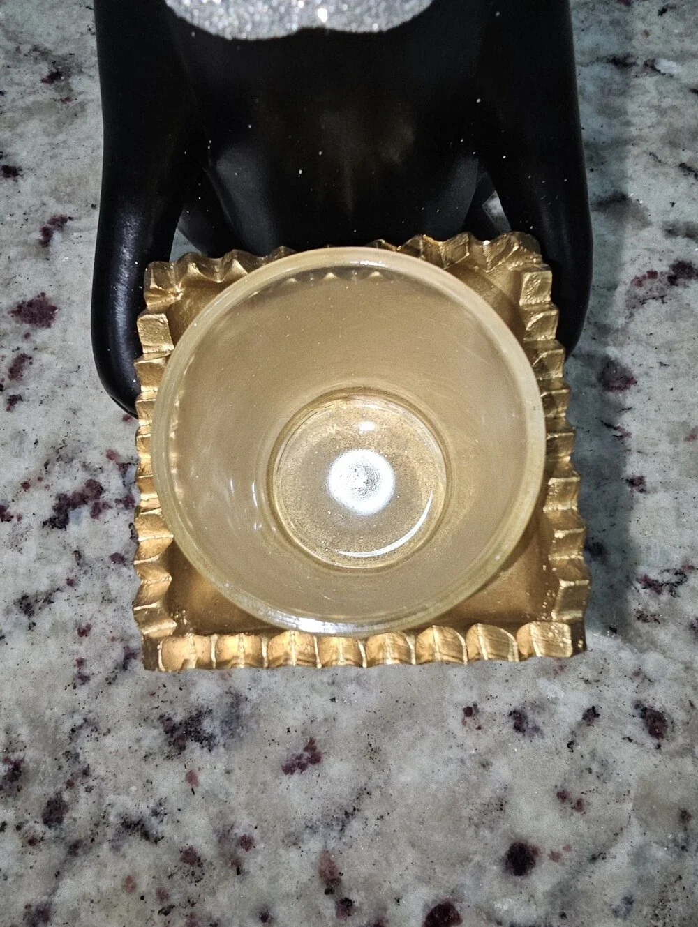 Yankee Candle Trick Or Treat Sparkle Black Cat In Costume Votive Holder 7